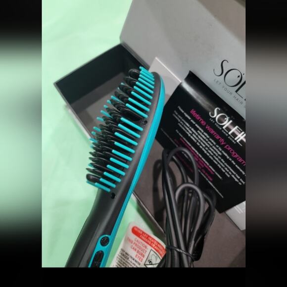 Soleil 2.0 Heat Brush  turquoise - Picture 7 of 9